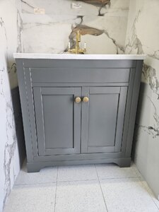 Ex-Display - Roper Rhodes Widcombe 82cm Traditional Unit Freestanding & Basin