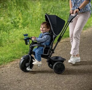 Grey Storm Trikes 4in1 Kids Trike Tricycle, 10m+, Black, Ex-Display