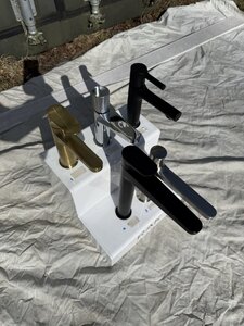 RAK Ceramics Gold Basin Mixer Tap, Ex-Display