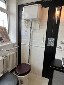 Imperial Drift Traditional High Level Toilet Set - Ex-Display
