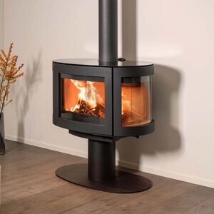 Wanders Black Pearl Wood Burning Stove Ex-Display
