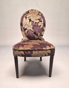 Ex-Display Occasional Chair In Embossed Velvet