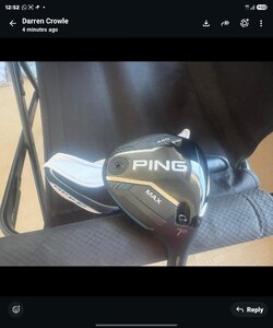 Ping G440 Max 7 Wood 21 Degree Stiff Graphite Ex-Display