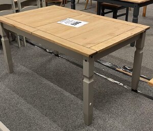 Corona Grey Wax 5ft Pine Dining Table (Ex-Display)