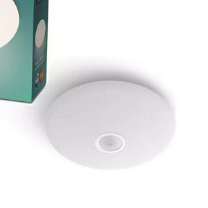 Philips Mauve Pir Sensor 6W Led Flush Ceiling Light - Ex-Display, No Box