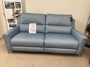 Parker Knoll Portland Large Two Seater Sofa & Power Recliner Armchair Ex-Display