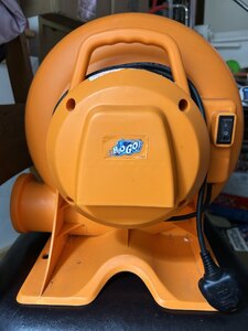 Bestway Bouncy Castle Electric Air Blower Orange 220v Ex-Display
