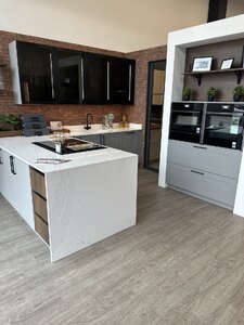 Ex-Display Hacker Roma Pearl Grey Matte Kitchen - Quartz Worktop Included