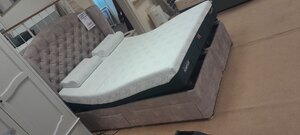 Tempur 150cm Adjustable Divan Set and Headboard Ex-Display