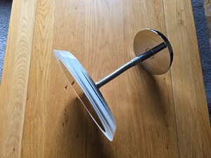 Keuco Bella Vista 17605 Magnifying Mirror Wall Mounted With Light Ex-Display