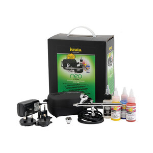 Neo for Iwata Gravity-Feed Airbrushing Kit Ex-Display