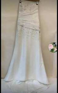 New Ex-Display Ronald Joyce Wedding Dress Size 12 White Satin