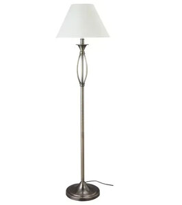 Argos Home Milan Floor Lamp - Antique Brass - New Ex-Display - Dented Shade