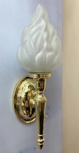 Elstead Dryden3 Bathroom Wall Light in Polished Brass – Ex-Display