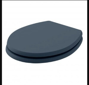 Bayswater Fitzroy Soft Close Toilet Seat In Stiffkey Blue Ex-Display