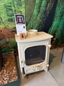 Ex-Display - Charnwood County 4 Wood Burning Stove in Almond
