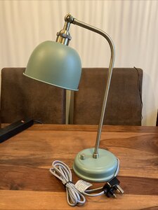 John Lewis Baldwin Table Lamp, Green, Ex-Display