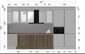 Ex-Display German Kitchen Units in White by Hacker
