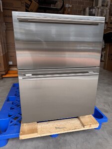Ex-Display Sub-Zero Fridge Drawers Under Counter ICBID-24RO White
