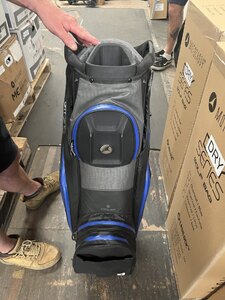 Motocaddy Dry-Series Waterproof Golf Bag - Ex-Display Blue/Black