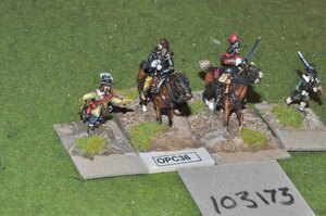 25mm English Civil War Generic Command Group (3 Figures, Ex-Display)