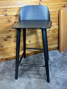 Muuto Nerd Stool in Black - 79cm Height Ex-Display Model
