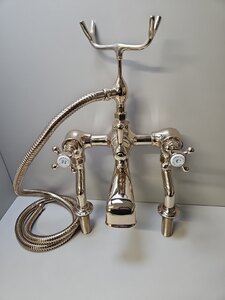 Fired Earth Classic Gold Mixer Deck Mounted Ex-Display (No Hand Shower)