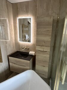 Crosswater Glide 2 Vanity Unit and Midnight Black Glass Basin Ex-Display
