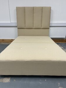 Ex-Display Double Enchanted Beds Divan Bedstead Beige