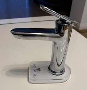 Aqualla Chrome Basin Mixer Tap - Ex-Display - No Fitting Included