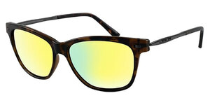 Dirty Dog Jackal 53484 Polarised Sunglasses, Tortoise / Gold Mirror - Ex-Display