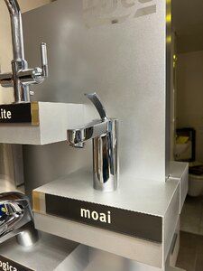 Roca Moai Chrome Basin Mixer Tap - Ex-Display
