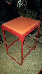 Driade MingX High Stool in Orange (Red Tone) Ex-Display