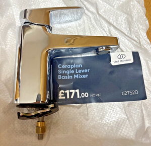 Ideal Standard Ceraplan Single Lever Basin Mixer Tap Chrome Ex-Display