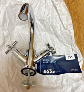 Ifo Calm Basin Mixer Tap 295316 Ex-Display Sold As Seen