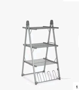 John Lewis Heated Airer 3 Tier Indoor Clothes Heater (Ex-Display)