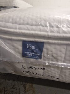 Exdisplay Igel Advance 2500 Pillow Top King Size Mattress