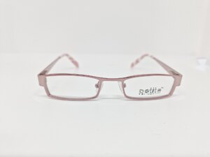 Petite by Identity Kids Glasses PBP8707 513 - Pink Rectangular Full Rim - Ex-Display
