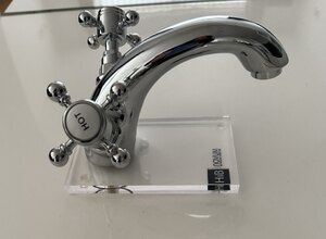 HiB Traditional Bath Mixer Taps - New Ex-Display as Shown No Accessories or Fittings