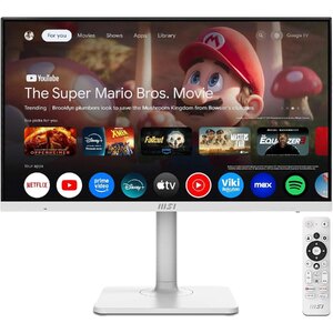 MSI Google TV Smart Monitor MD272UPSW 27in 4K UHD Dolby Wireless Ex-Display