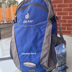 Ex-Showroom Display Deuter Cross Bike Backpack Blue/Grey