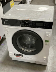 AEG LF8E8436BI Built-In Washing Machine, 8kg, Ex-Display