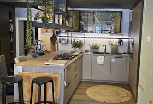 Ex-Display German Kitchen with Neff Appliances and German Laminate Worktop
