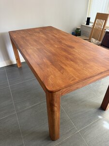 Oak Furnitureland Noah Mango Solid Wood Ex-Display 6ft Dining Table