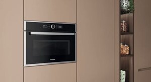 Hotpoint HMW47HMXUK 900 Watt 40 Litre Built In Microwave Stainless Steel Ex-Display