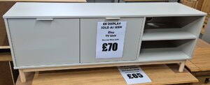 Eloy 2 Door 2 Shelf TV Media Unit (Ex-Display)