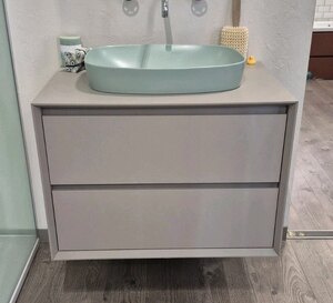 Puntotre Italian Bathroom 2 Drawer Catalano Basin Vanity Unit, 75cm, Ex-Display