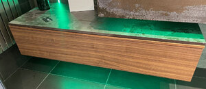 Ex-Display Keuco Drawer Unit 1400mm Walnut with Silestone Top