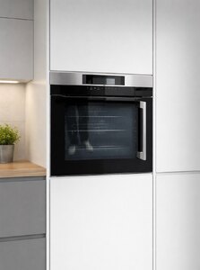AEG BPK744L21M Built In Single Electric Oven Stainless Steel Ex-Display Pyrolytic