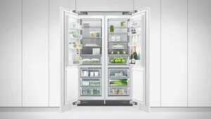 Ex-Display Fisher & Paykel American Side-By-Side Fridge Freezer RS6121SRK1 RS6121FLJK1